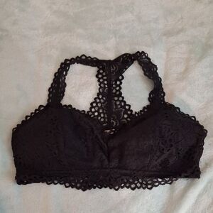 Maurices Black Lace Bralette
